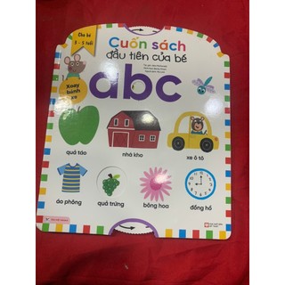 Sách - Cuốn sách đầu tiên của bé - ABC (Tân Việt)