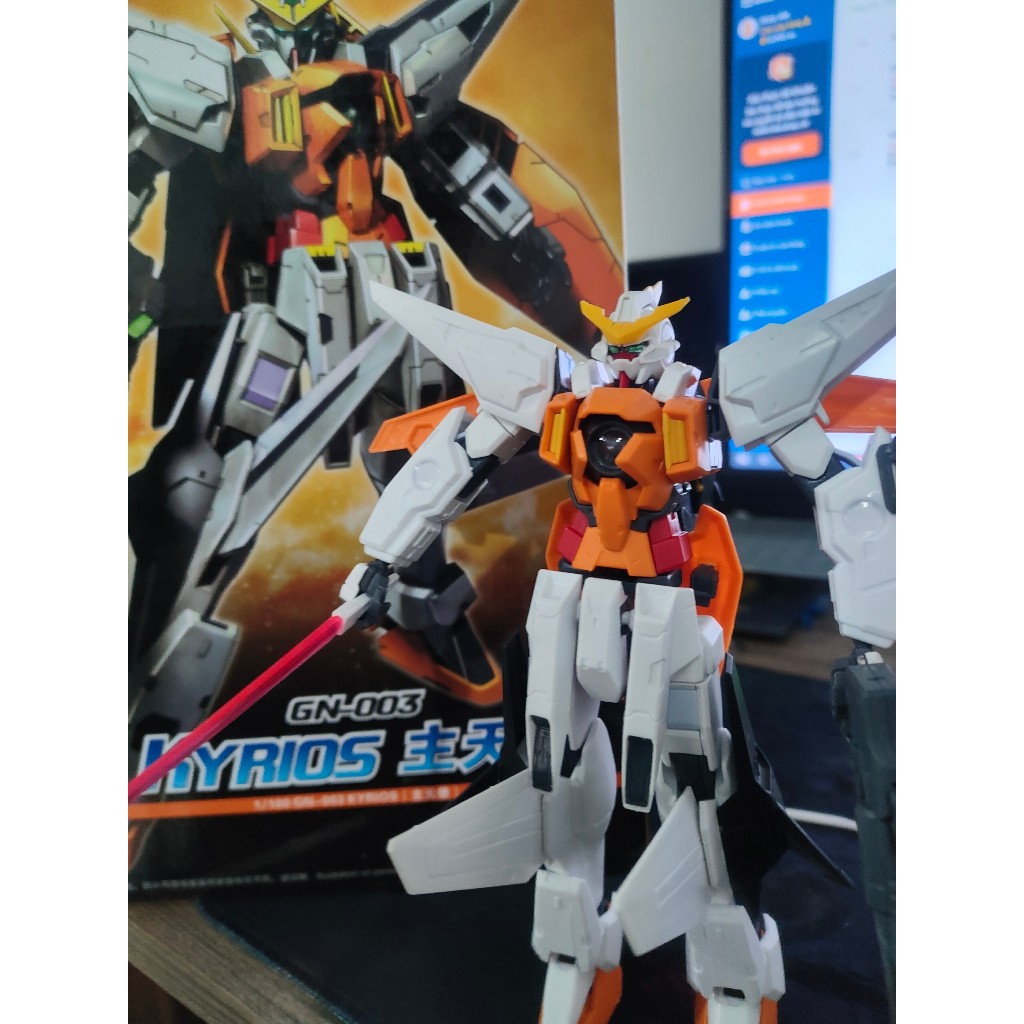 Mô Hình Ráp Sẵn  - Gundam Kyrios 1/100 GN-003 Kích thước 20cm
