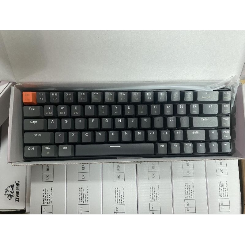 Phím cơ không dây ziyou lang k68 red switch