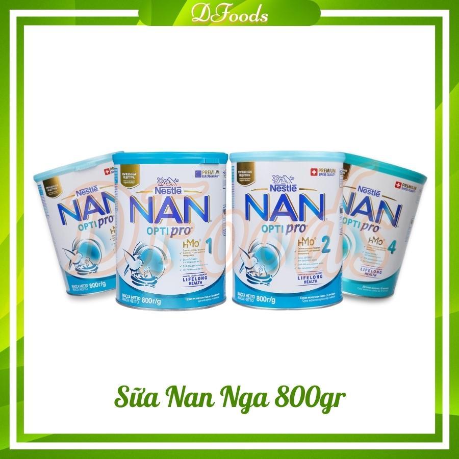 Sữa Nan Nga HMO 800g Đủ Số 1,2,3,4