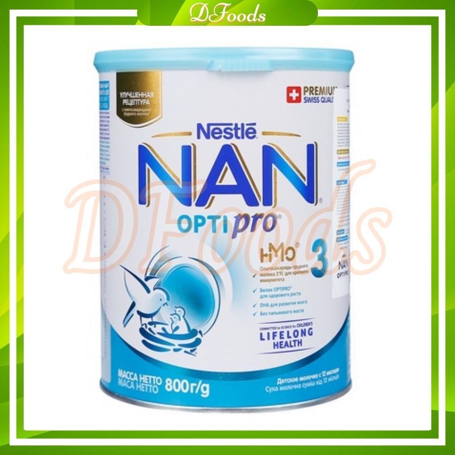 Sữa Nan Nga HMO 800g Đủ Số 1,2,3,4
