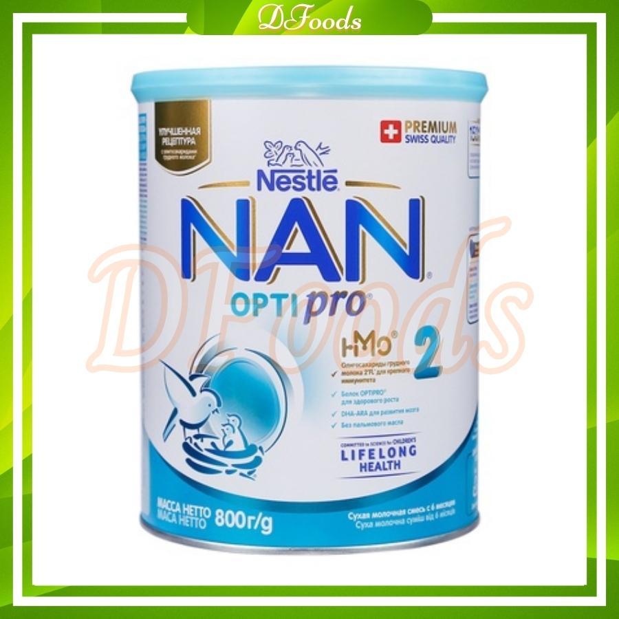 Sữa Nan Nga HMO 800g Đủ Số 1,2,3,4