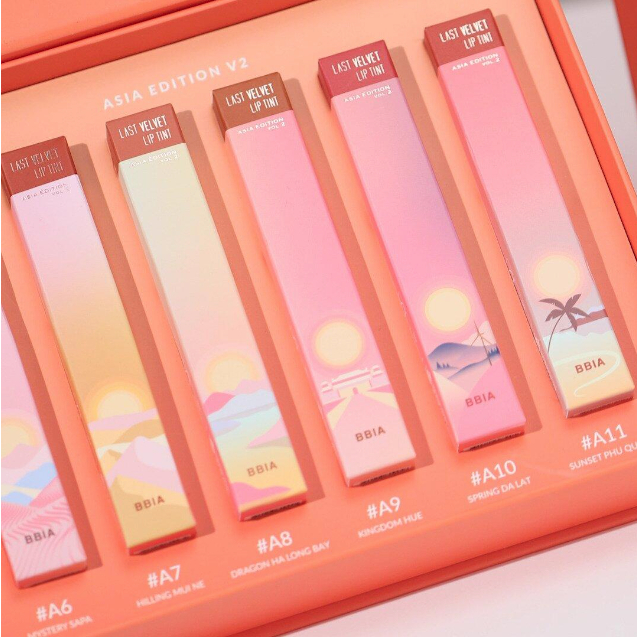 Son Kem Lì Bbia Last Velvet Lip Tint Asia Edition 2