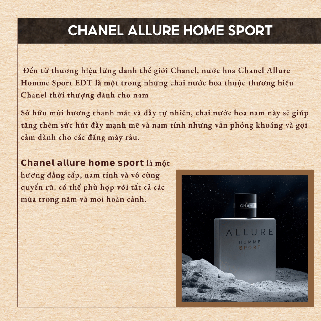 Nước hoa nam Allure.Homme.Sport chiết 10ml đẳng cấp phái mạnh siêu cuốn hút- aroma.top