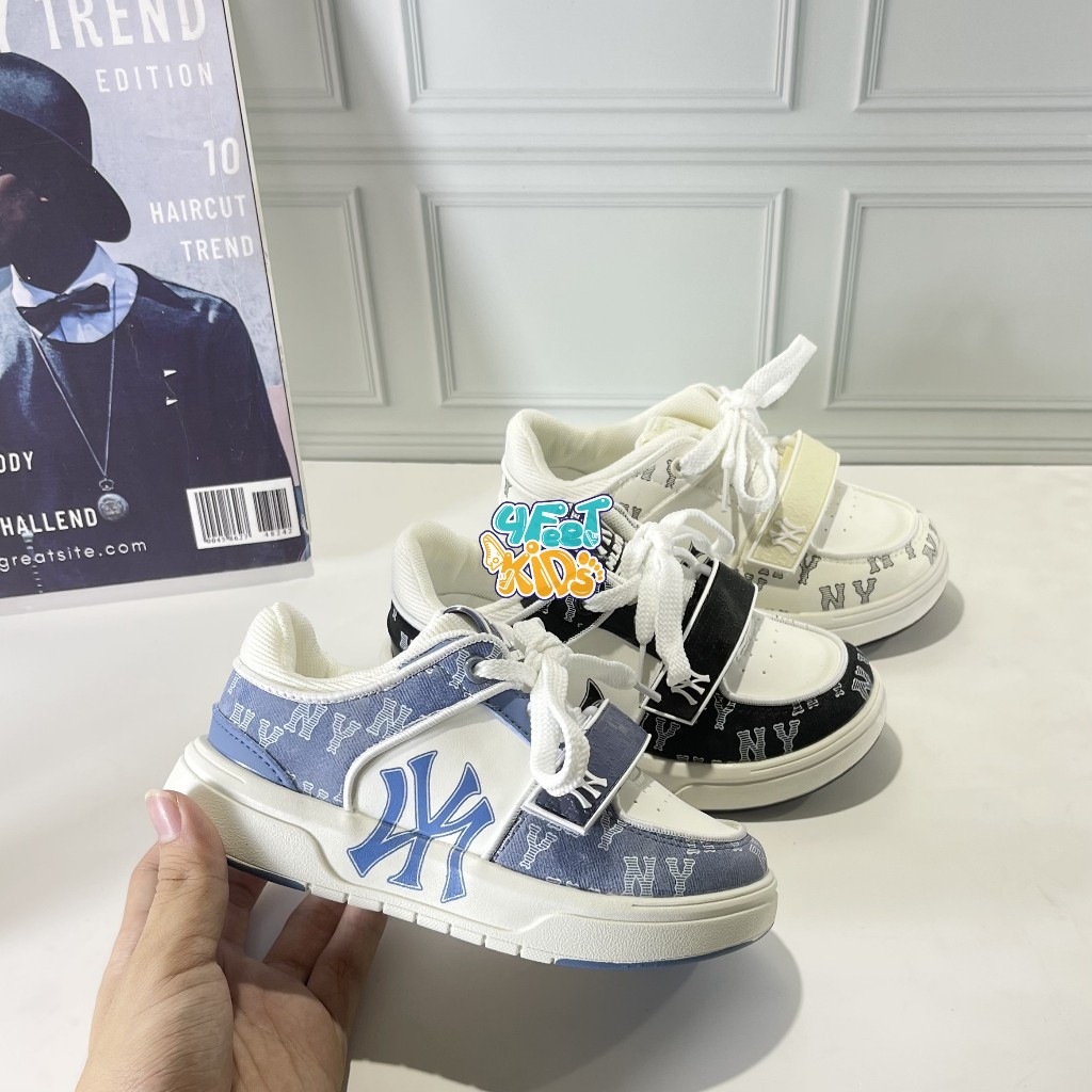Giày thể thao NY chữ siêu nhẹ chất xịn cho Bé Trai Bé Gái Outfit siêu xinh cùng con thể hiện cá tính từ BST Nobi24