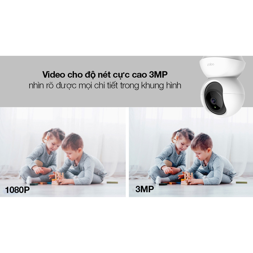 Camera Wifi Full HD 1080P xoay 360 độ Giám Sát An Ninh Tapo C210 C200