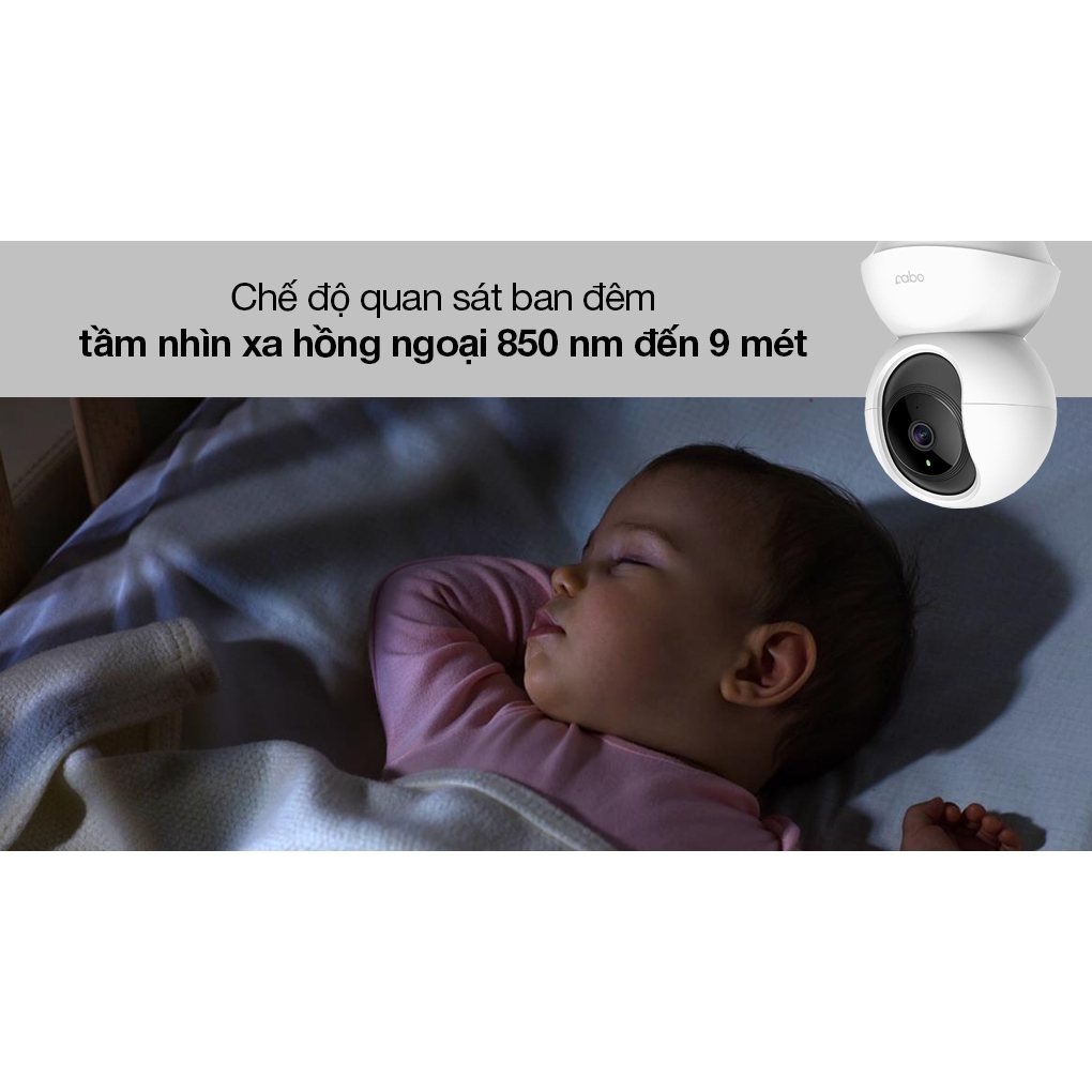 Camera Wifi Full HD 1080P xoay 360 độ Giám Sát An Ninh Tapo C210 C200