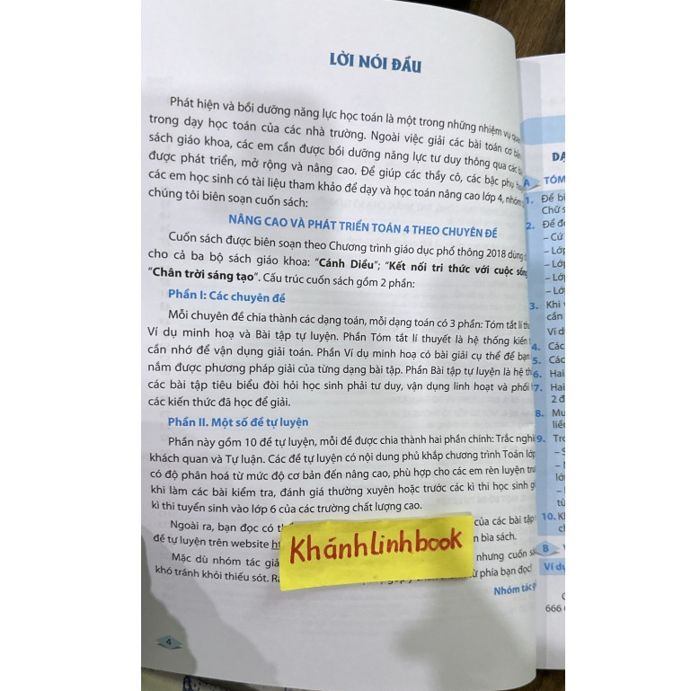 Sách - Nâng cao và phát triển Toán 4 theo chuyên đề