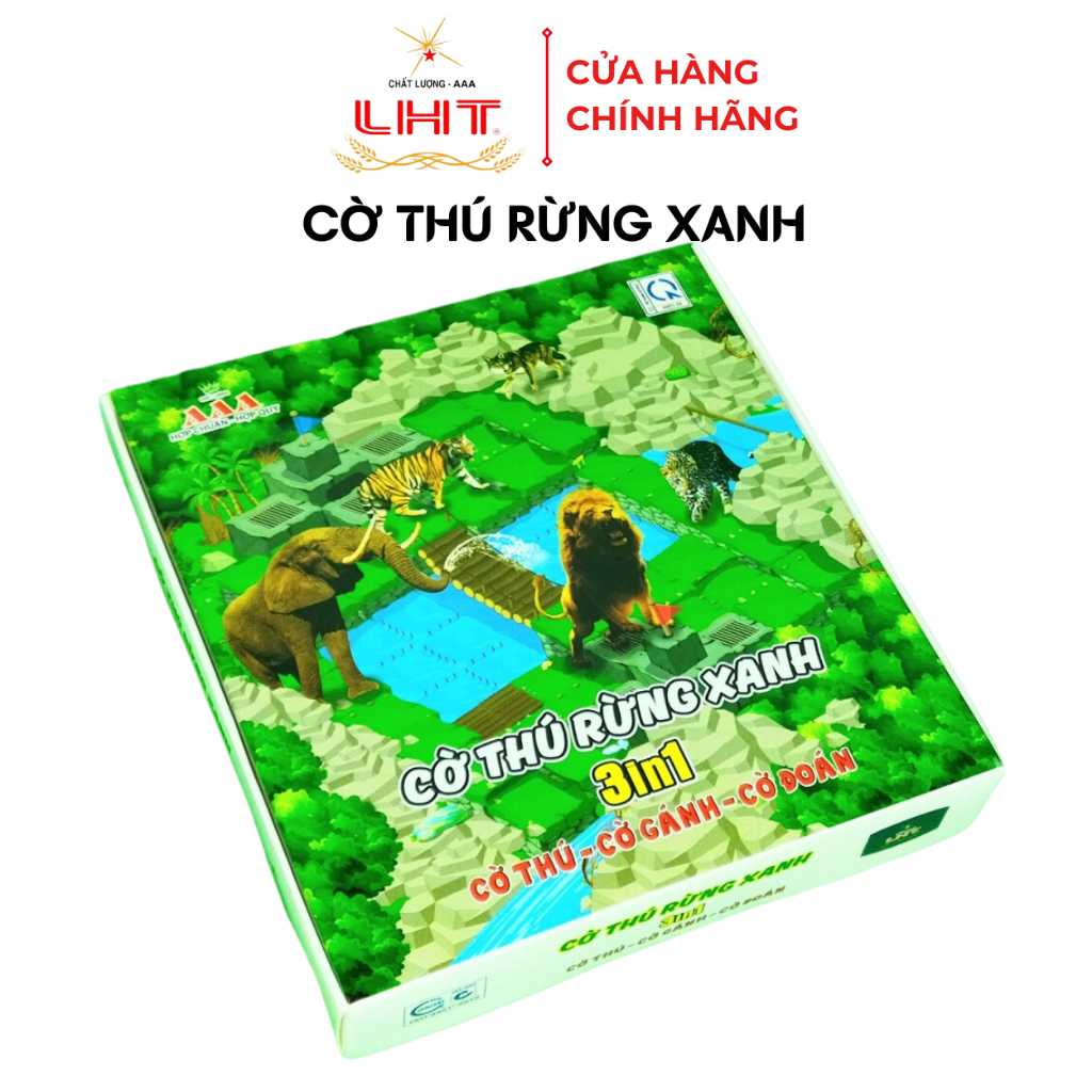 Cờ Thú 3 trong 1 Gồm Cờ Thú Cờ Gánh Cờ Đoán Liên Hiệp Thành