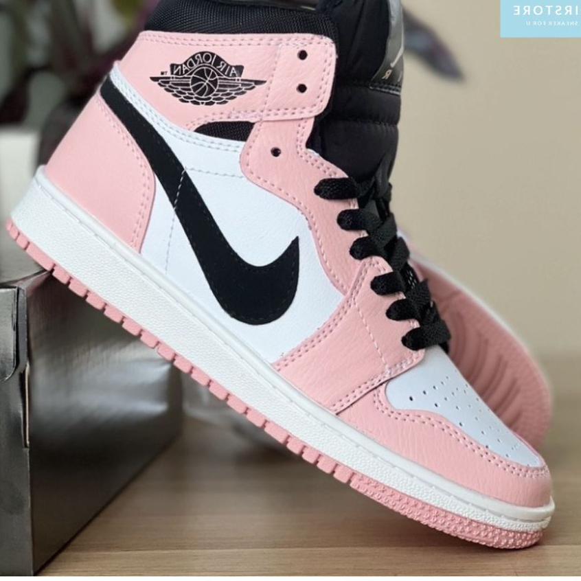 Giày Jordan Cổ Cao, Giày Nike_Jordan JD Panda Đen Trắng Hàng Cao Cấp Full Box Bill - AIRSTORE