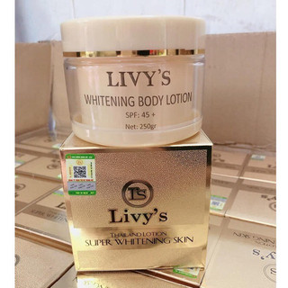 Kem trắng da body livy's thái lan 250g