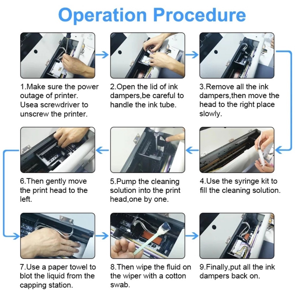 Bộ chụp hút nén đầu phun máy in màu epson T60 L800 L805 1390 1400 1430 L1800..........