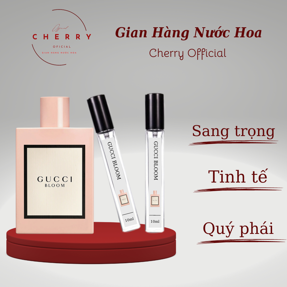Nước hoa Nữ Gucci Bloom Sang trọng , Quý phái - Cherry Official