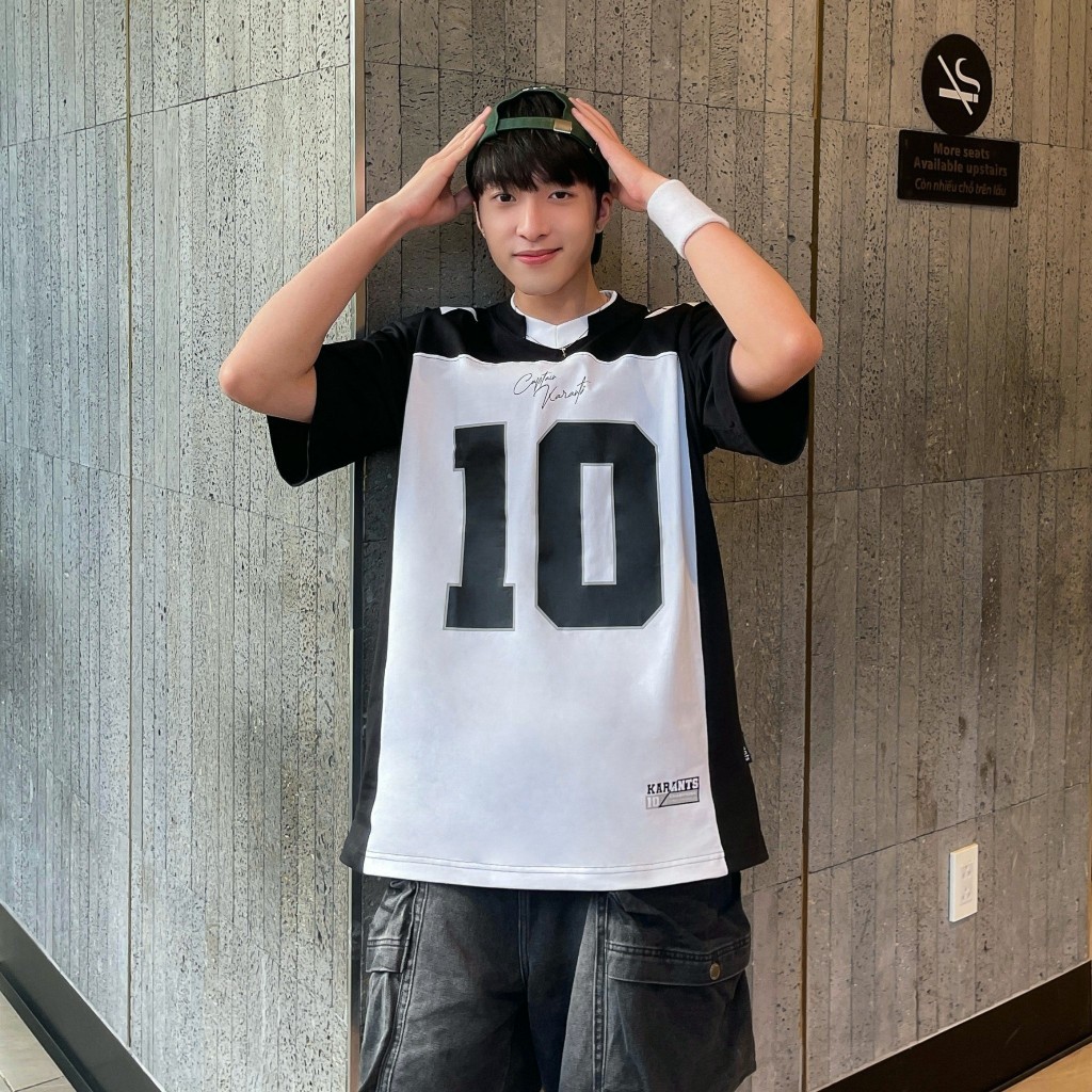 Áo Thun Phối Bóng Đá Karants Local Brand Hot Trend Form Oversize - KR63