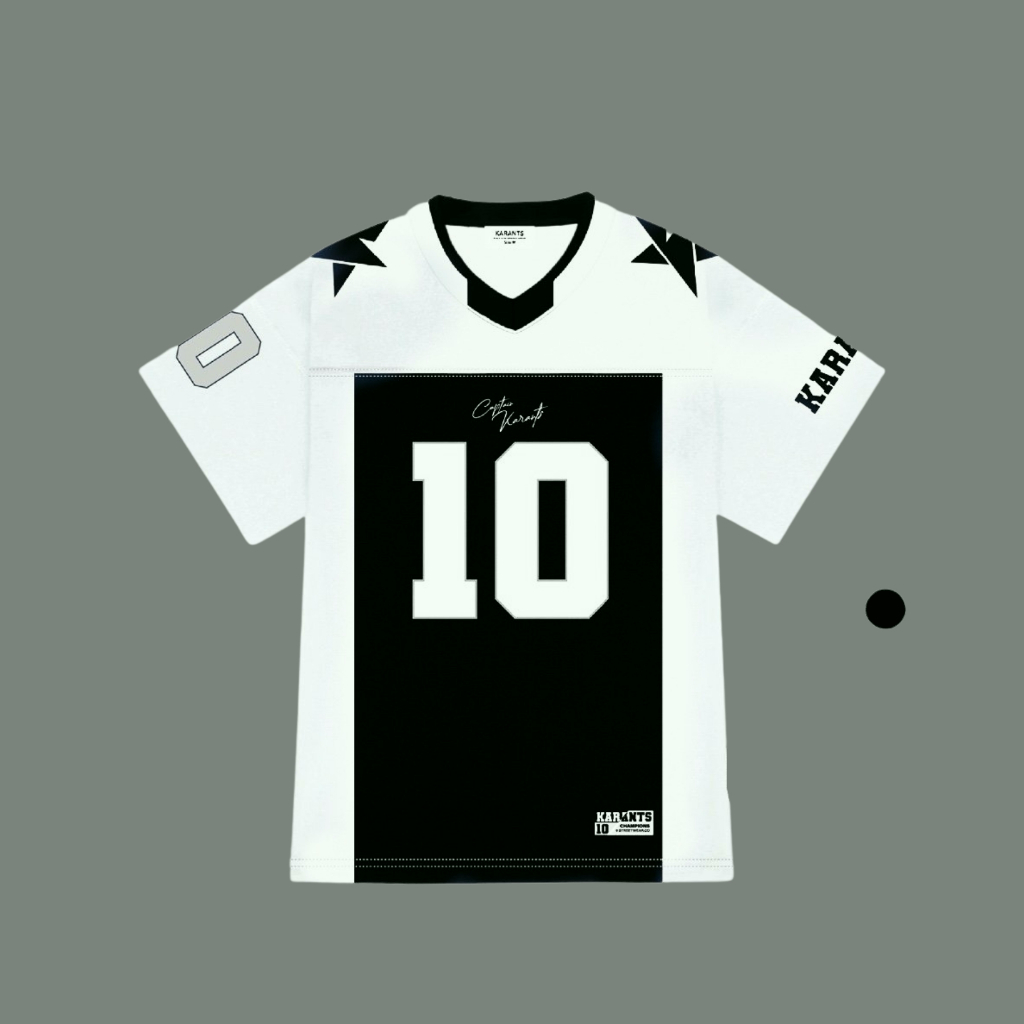 Áo Thun Phối Bóng Đá Karants Local Brand Hot Trend Form Oversize - KR63