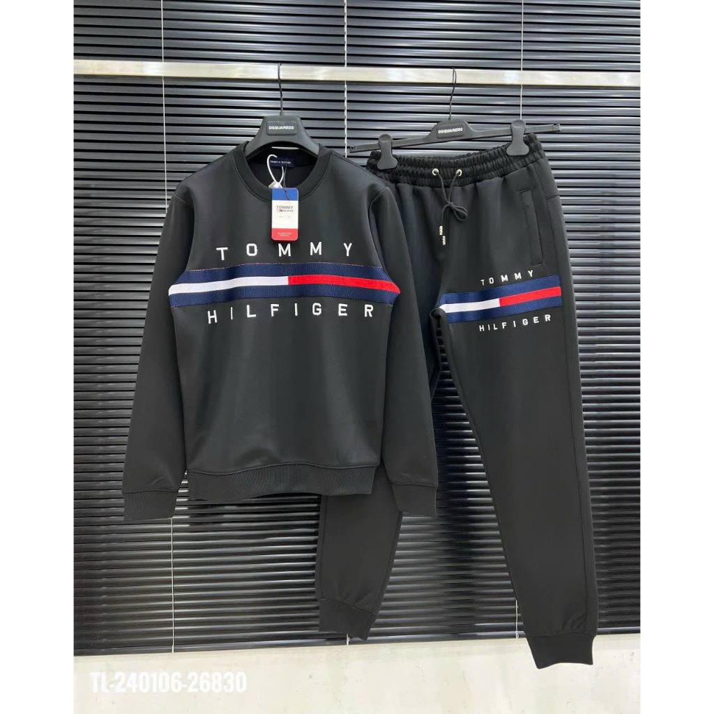 Đồ Bộ Nỉ Nam Bộ Nỉ Nam LV Khóa Kéo Thu Đông Cao Cấp