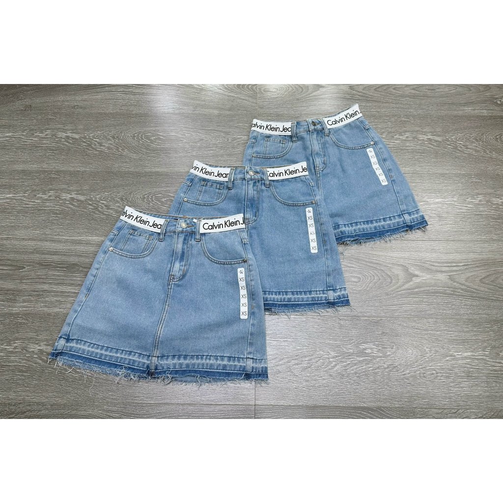 Chân váy jeans CKJeans hàng xuất dư xịn có quần