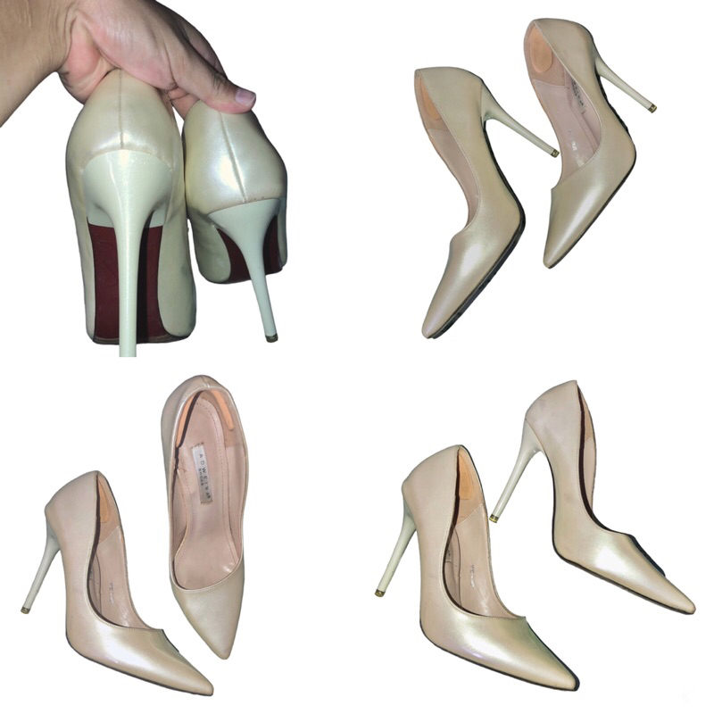 Giày cao gót, giày boot cao gót nữ 2hand hàng si