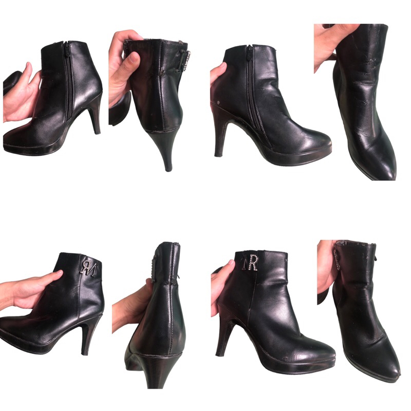 Giày cao gót, giày boot cao gót nữ 2hand hàng si