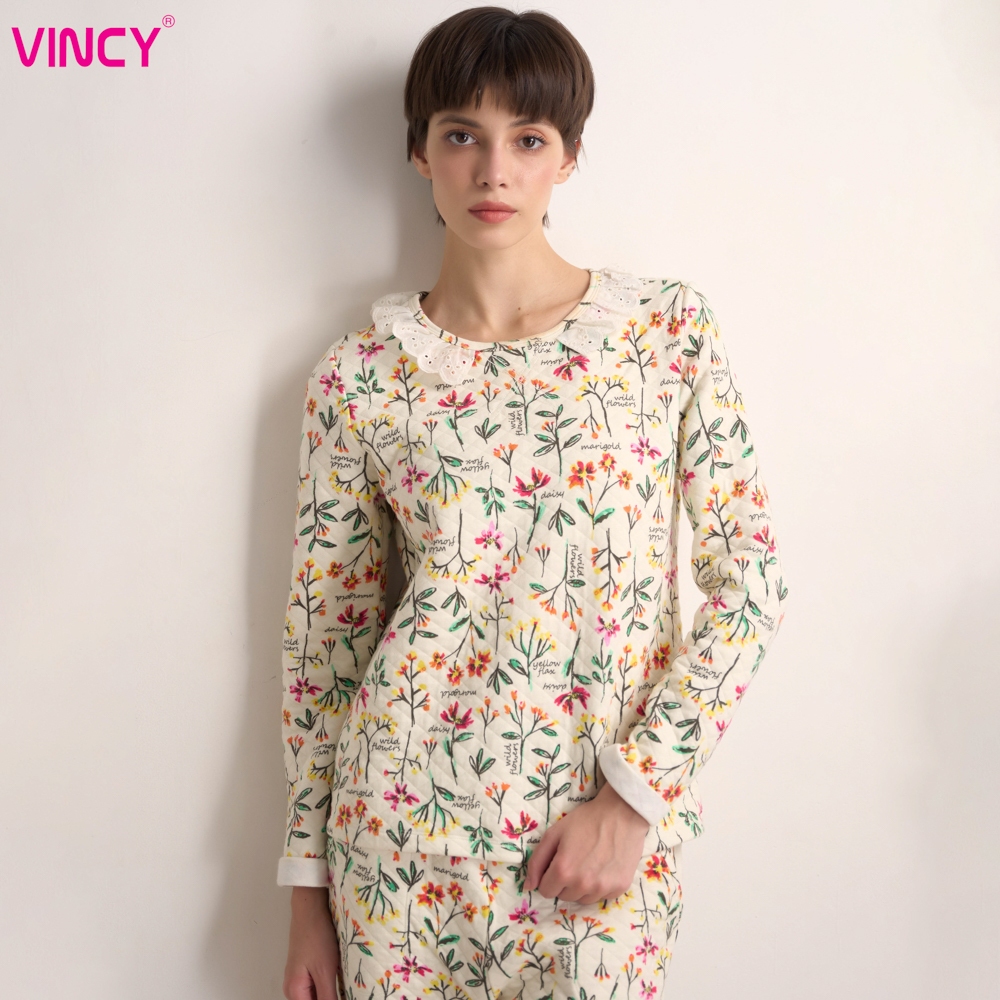 Bộ Đồ Thun Dài Nữ Vincy BTD090W31
