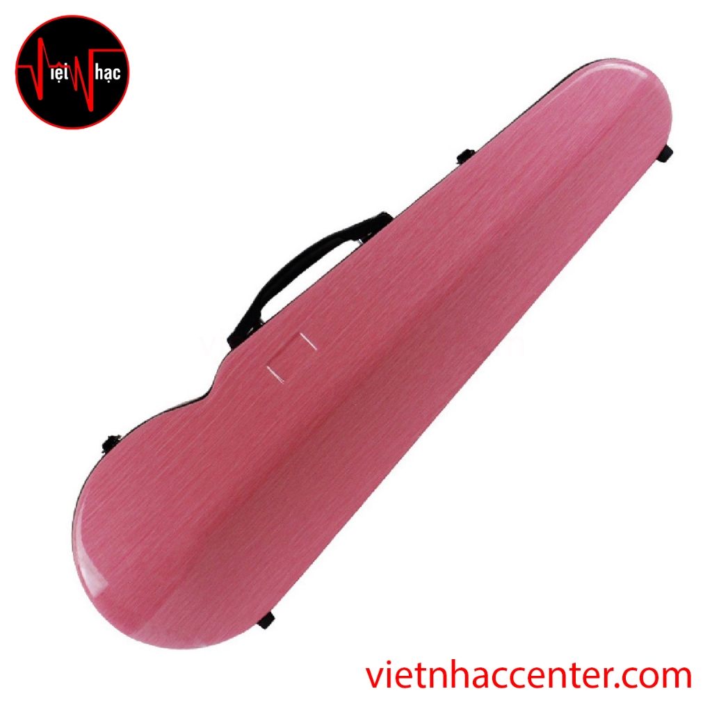 Hộp Violin Sợi Carbon 3444 Màu Hồng Sakura