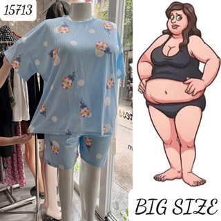 Đồ bộ short big size họa tiết b o n g b ó n g ss-dai 15713