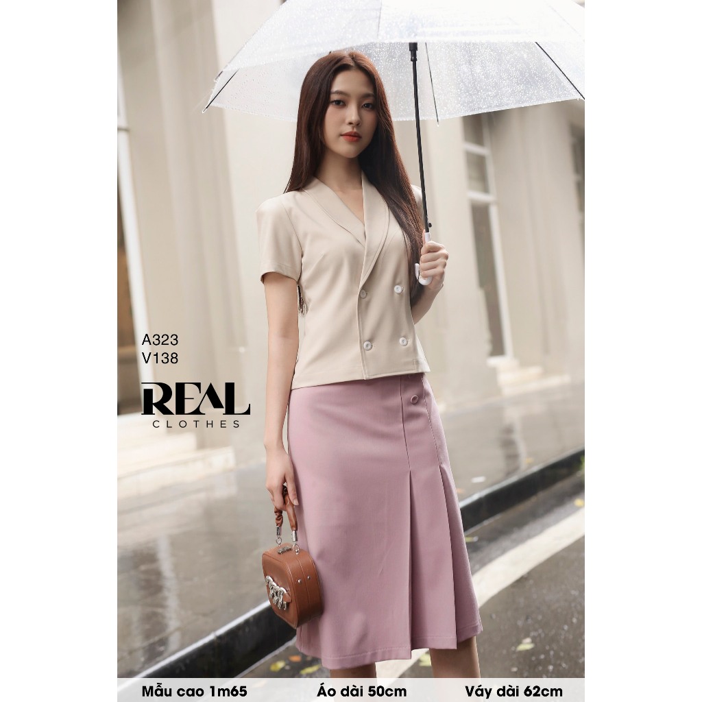 Váy Kyo Hồng Ruốc_REAL
