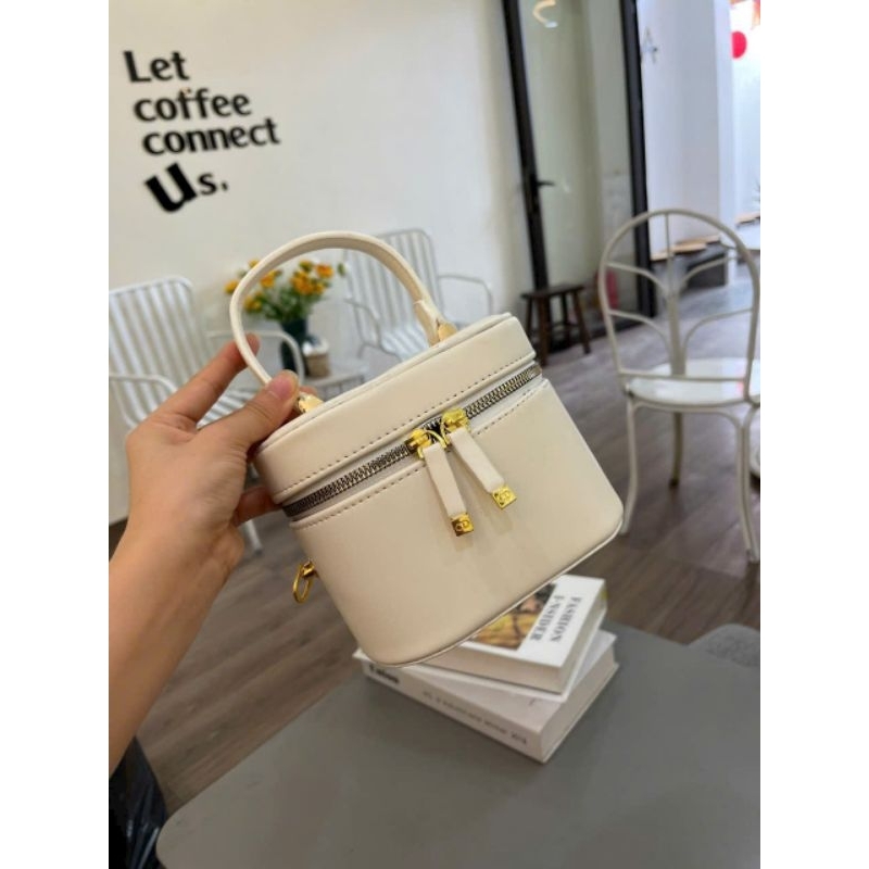 Túi xách Cặp lồng tròn siêu xinh sắn, túi đeo chéo