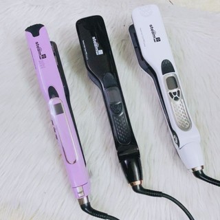 Máy kẹp duỗi tóc hơi nước ,Máy là duỗi ép tóc hơi nước Steam Plus Hair Straightener + tặng kẹp vịt