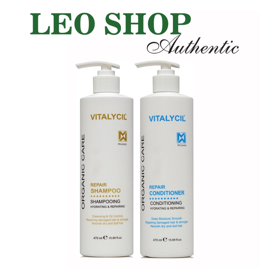 Bộ gội xả phục hồi Vitalycil Repair 470ml