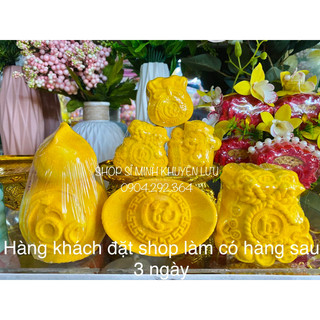 Oản đĩnh vàng | Oản túi tiền mini | Oản túi tiền | Oản thần tài | Oản hồ lô Phụ kiện oản tài lộc dâng lễ gia tiên