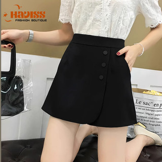 Quần giả váy Haviss dáng chữ a cách điệu cúc giả phong cách trẻ trung thời trang Hàn Quốc