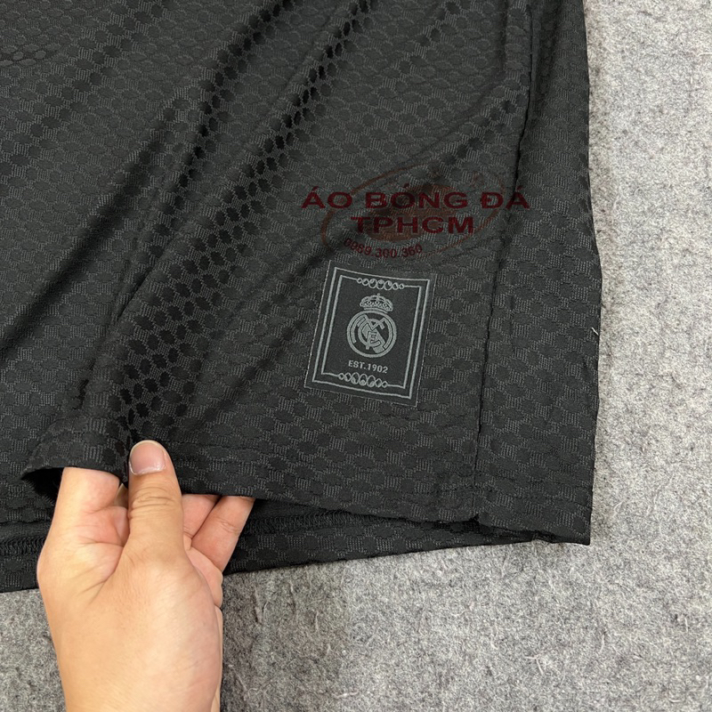 ReaI.mùa23/24-Áo Bóng Đá bản PLAYER hàng Thái cao cấp - ReaI.LlFE đen