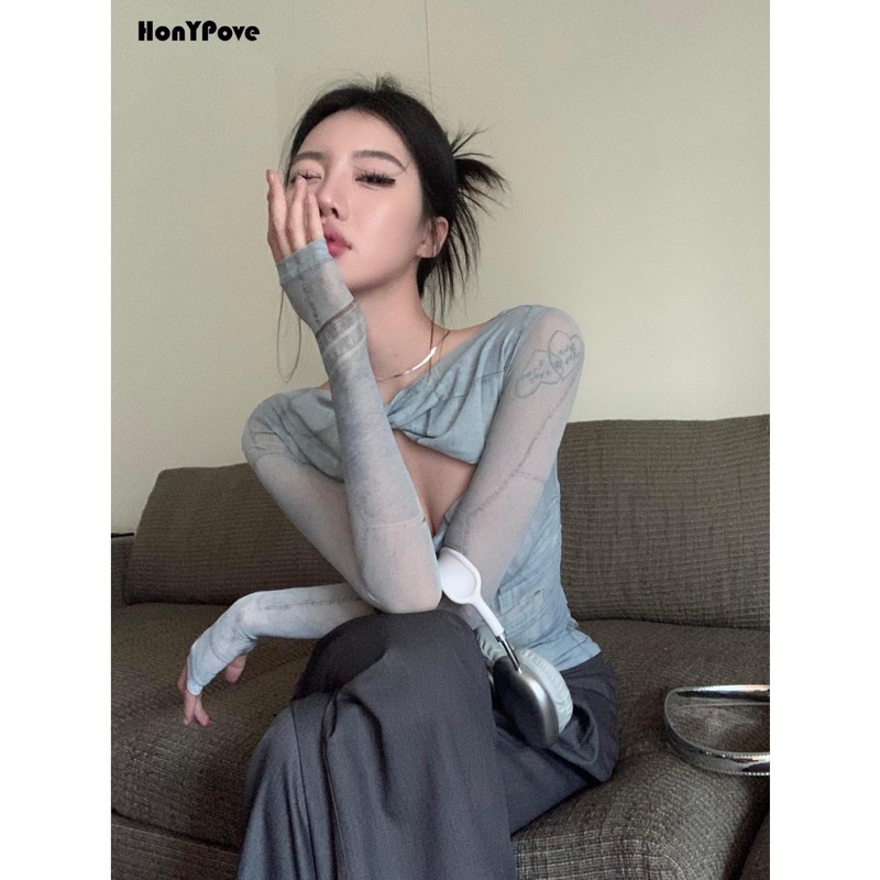 Áo body xoắn ngang ngực cao cấp - HÌNH THẬT