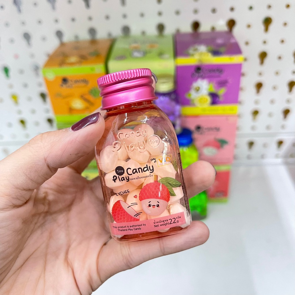Kẹo ngậm thơm miệng Play Candy hãng VID Thái Lan các vị