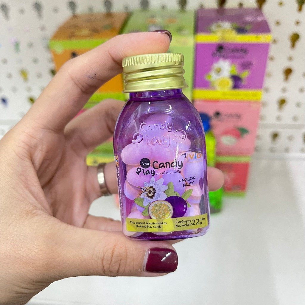Kẹo ngậm thơm miệng Play Candy hãng VID Thái Lan các vị