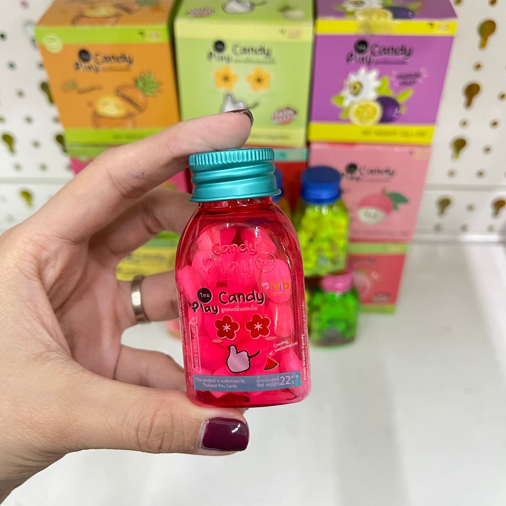 Kẹo ngậm thơm miệng Play Candy hãng VID Thái Lan các vị