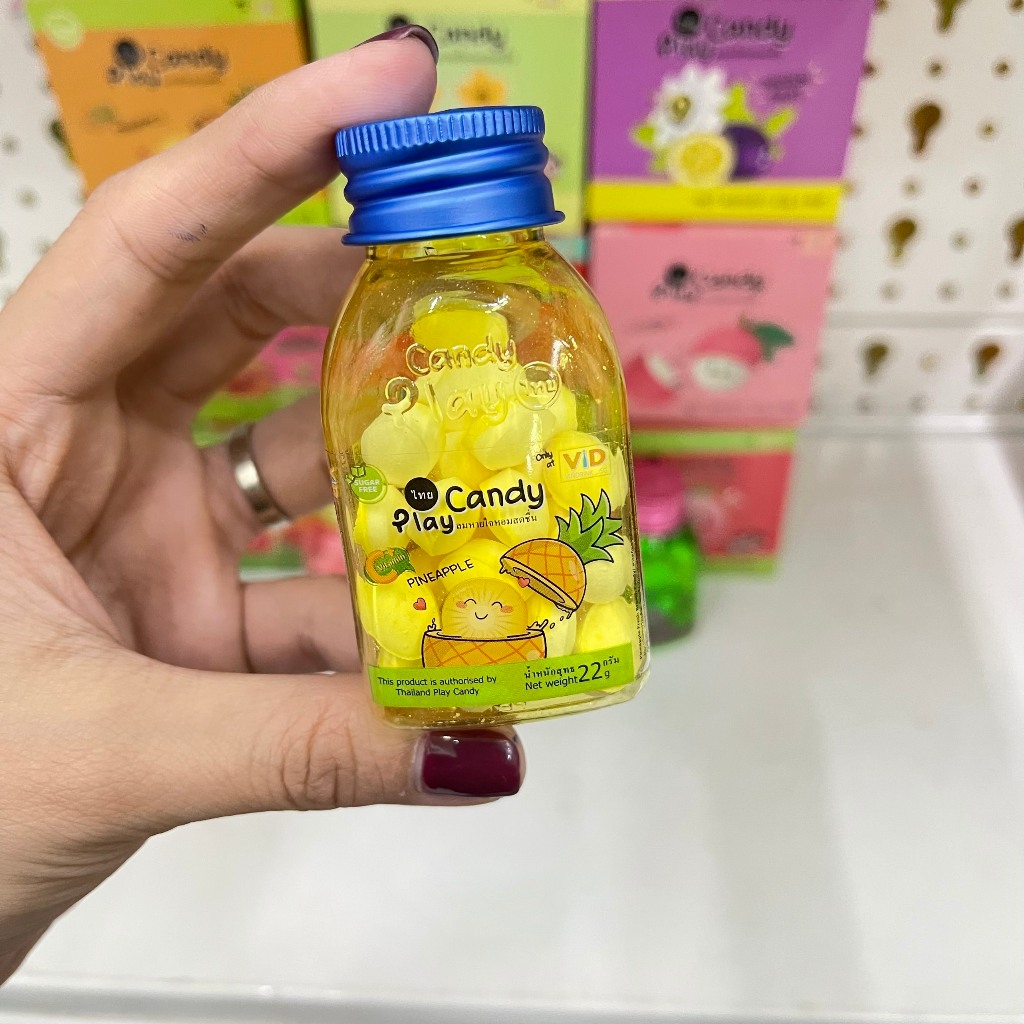 Kẹo ngậm thơm miệng Play Candy hãng VID Thái Lan các vị