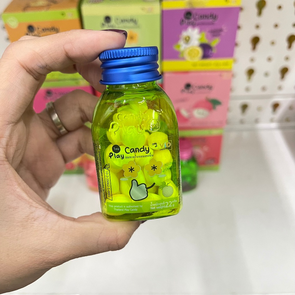 Kẹo ngậm thơm miệng Play Candy hãng VID Thái Lan các vị
