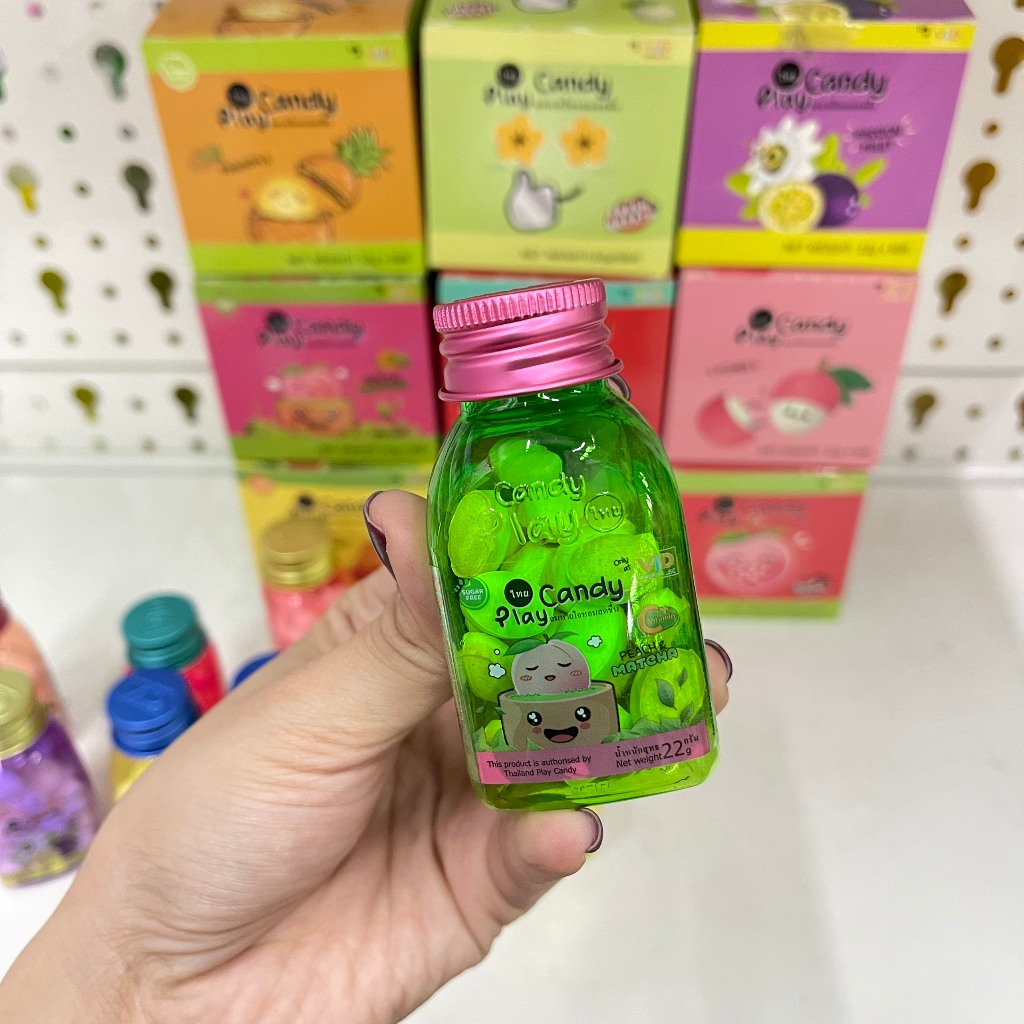 Kẹo ngậm thơm miệng Play Candy hãng VID Thái Lan các vị