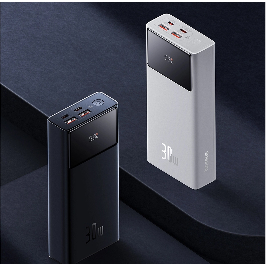 Pin sạc dự phòng 20000/ 30000mAh-30W cho Ai-phôn 15/14 Baseus Star-Lord Digital Display 30W