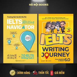 Sách - combo 2 cuốn ielts writing navigator + ielts writing journey from basics to band 6.0