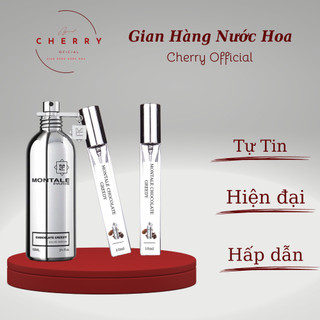 Nước hoa nam nữ Montale Chocolate Greedy Hương Thơm Thu Hút, Lôi Cuốn chiết 10ml - Cherry Official