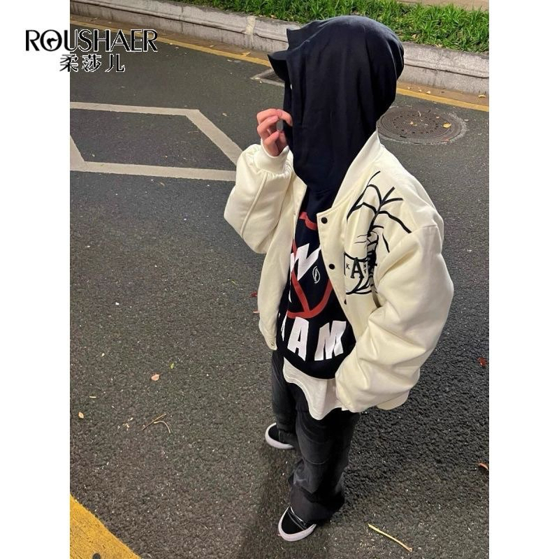 MAKE SPIDER BOMBER JACKET - Áo khoác nỉ thu đông 2023