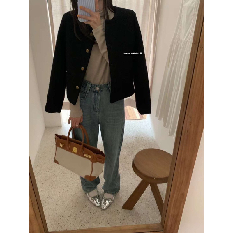 /𝙇𝙞𝙣𝙝𝙖𝙣𝙤𝙛𝙛𝙞𝙘𝙞𝙖𝙡/ ÁO DẠ TWEED SEVEN 0983 FULL PACK🇰🇷