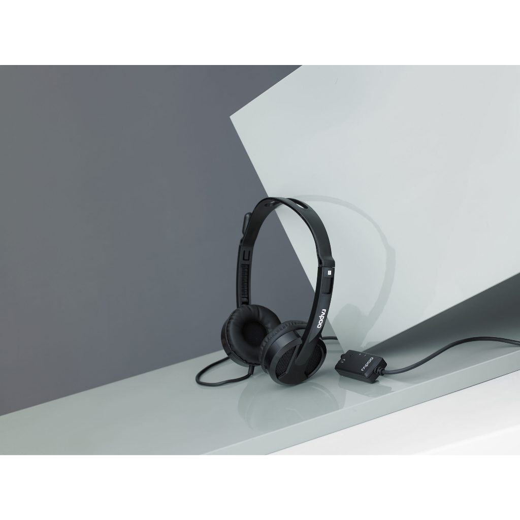 Tai Nghe Rapoo H120 có mic - điều khiển dây đa năng