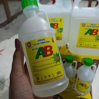 Keo 2 Thành phần AB dán gỗ 400g