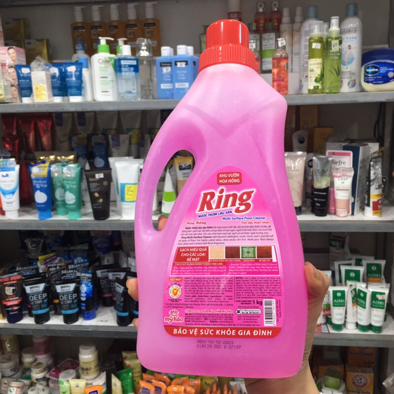 Nước thơm lau sàn Ring chai 1kg