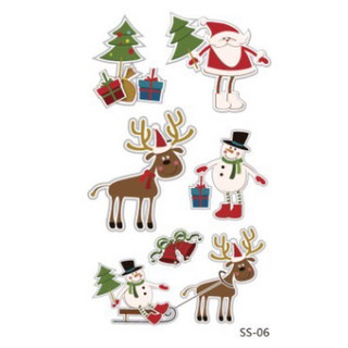 Hình xăm dán Noel nhiều mẫu