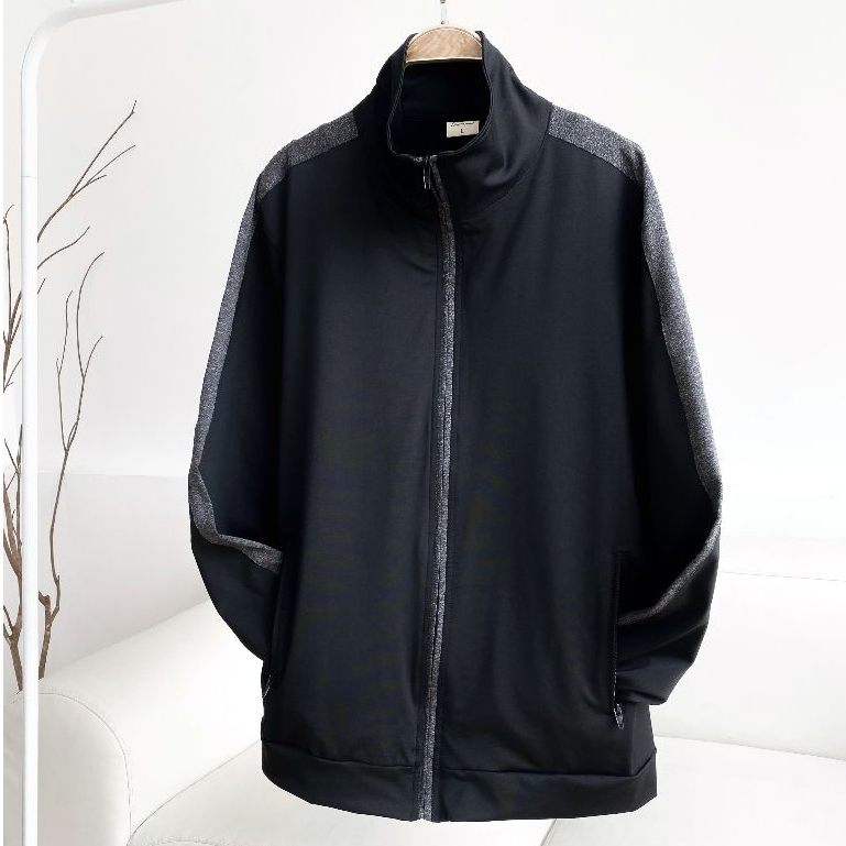Áo khoác nam thể thao sport màu đen xám CAPMAN phom regular fit